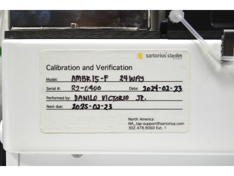 Sartorius Stedim Ambr 15 24‑Vessel Microbioreactor System for Fermentation w/ Analysis Module