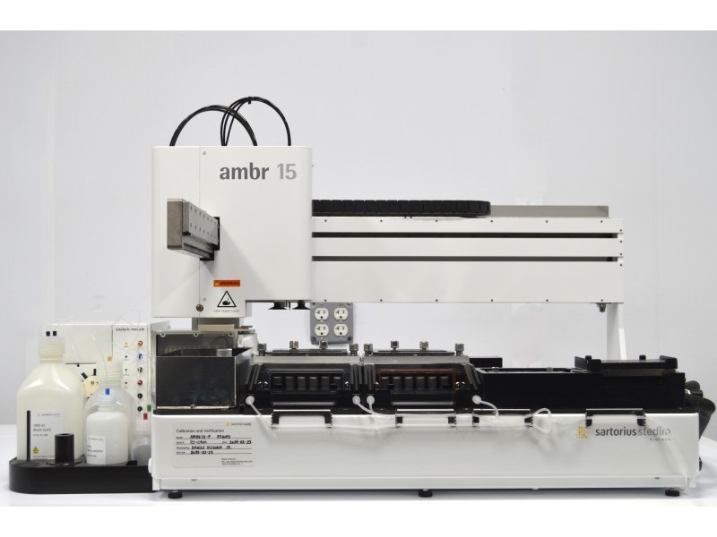 Sartorius Stedim Ambr 15 24‑Vessel Microbioreactor System for Fermentation w/ Analysis Module
