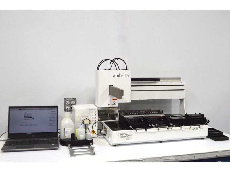 Sartorius Stedim Ambr 15 24‑Vessel Microbioreactor System for Fermentation w/ Analysis Module