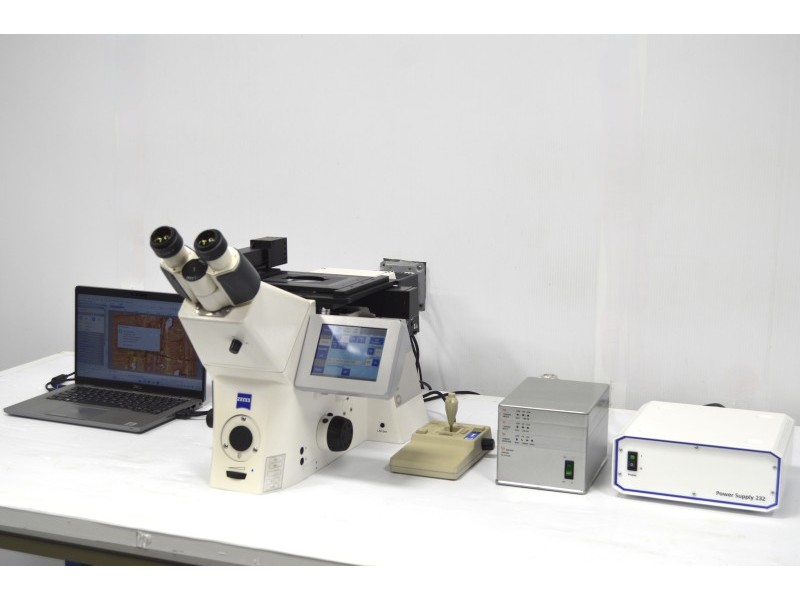 Zeiss AXIO Observer.Z1m Inverted Reflective Motorized Microscope for Metallography and Materials