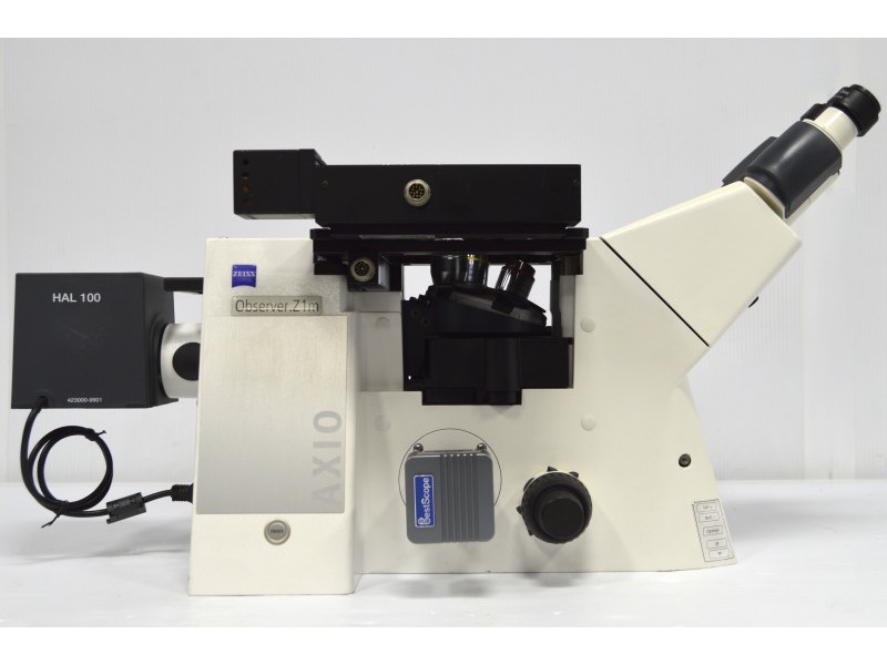 Zeiss AXIO Observer.Z1m Inverted Reflective Motorized Microscope for Metallography and Materials