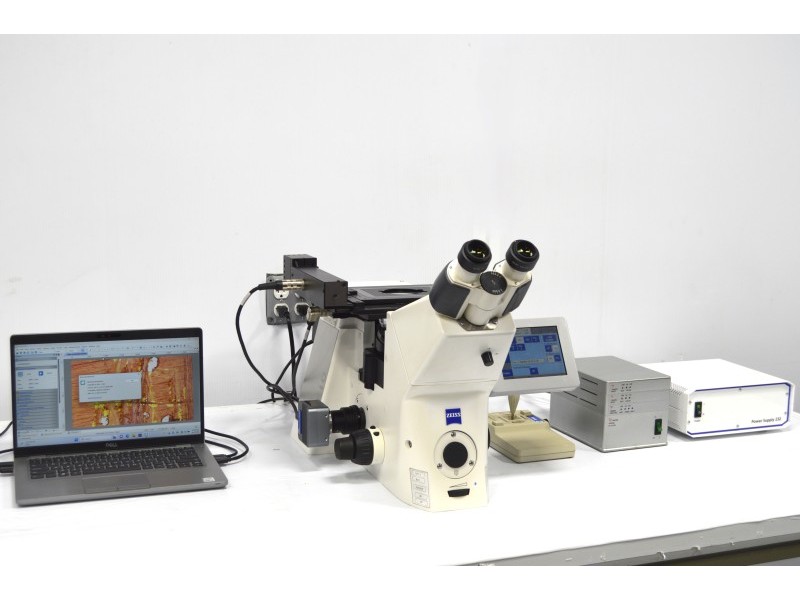 Zeiss AXIO Observer.Z1m Inverted Reflective Motorized Microscope for Metallography and Materials