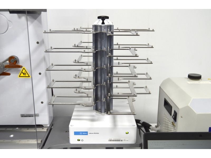 Agilent Bravo NGS Workstation Liquid Handler w/ BenchCel, Labware MiniHub, Multi TEC Control, Thermo Cube and Robot Disable Hub