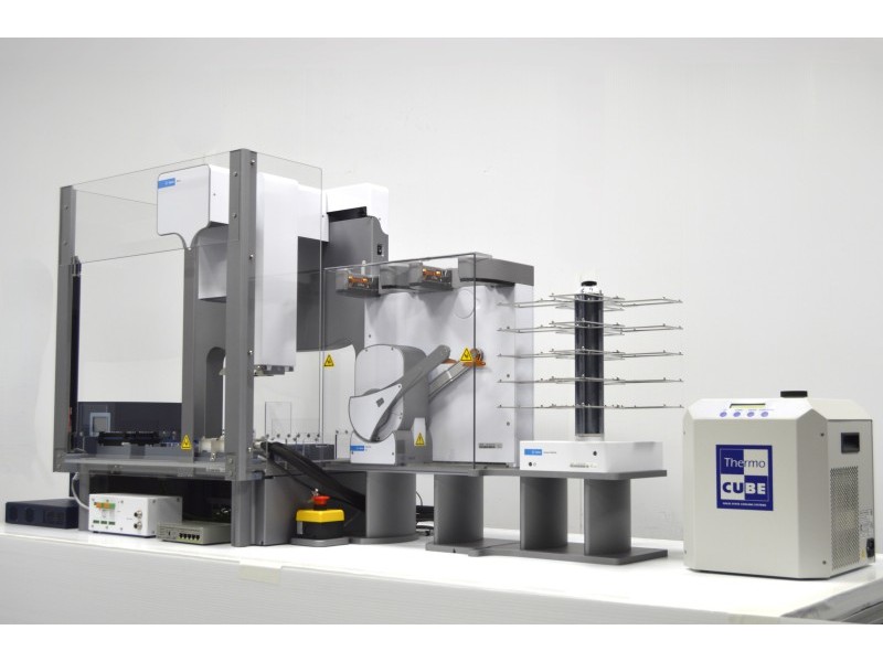 Agilent Bravo NGS Workstation Liquid Handler w/ BenchCel, Labware MiniHub, Multi TEC Control, Thermo Cube and Robot Disable Hub