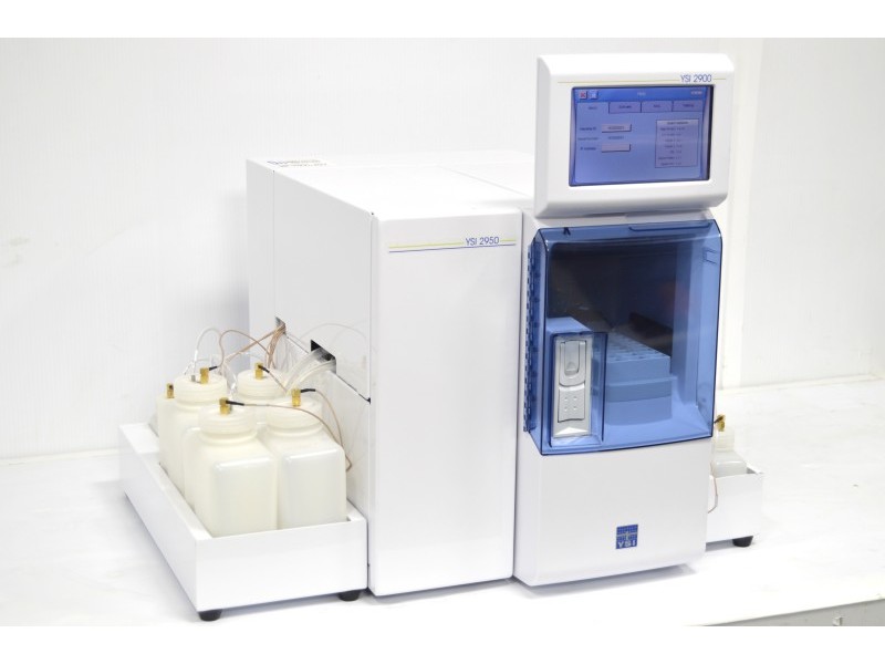 Xylem YSI 2950D Biochemistry Analyzer w 2 Biosensosr and 1 ISE Modules