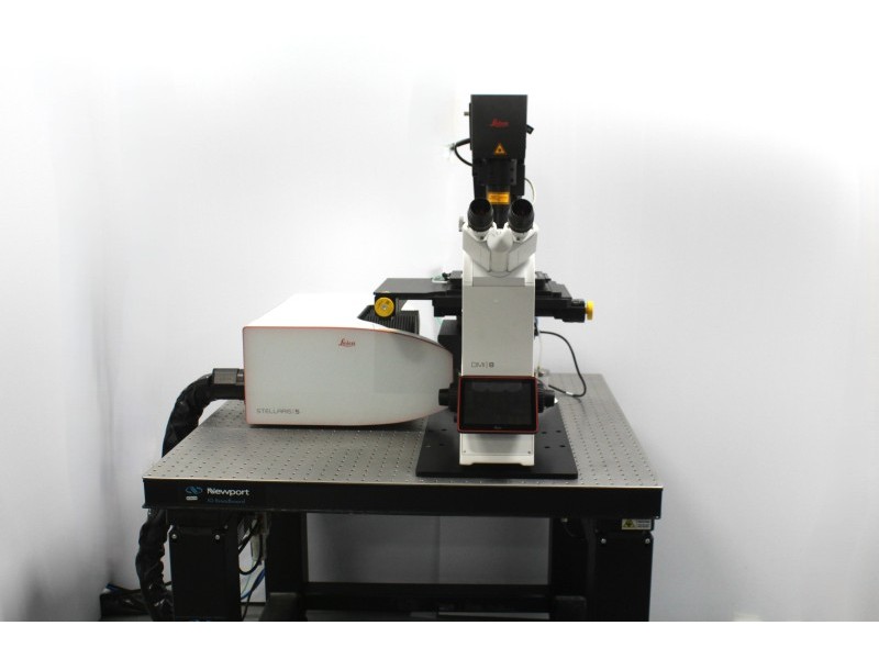 Leica DMi8 Stellaris 5 Confocal Laser Scanning Fluorescence Microscope System with AFC Module