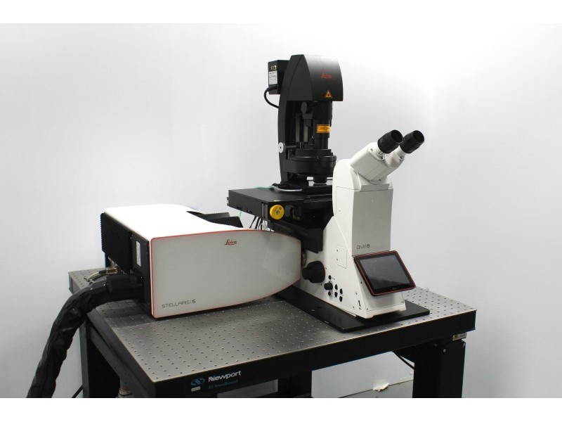 Leica DMi8 Stellaris 5 Confocal Laser Scanning Fluorescence Microscope System with AFC Module