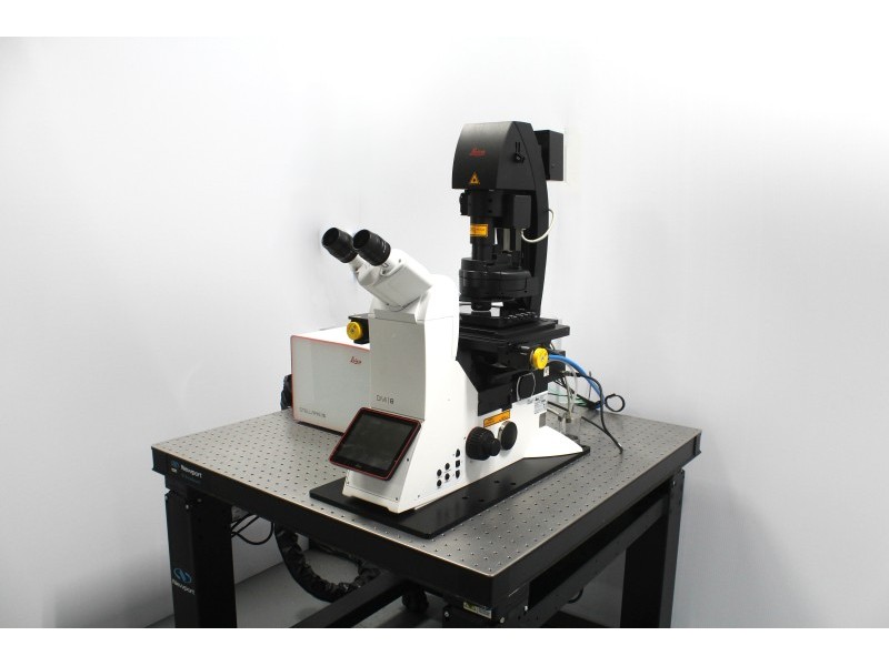 Leica DMi8 Stellaris 5 Confocal Laser Scanning Fluorescence Microscope System with AFC Module