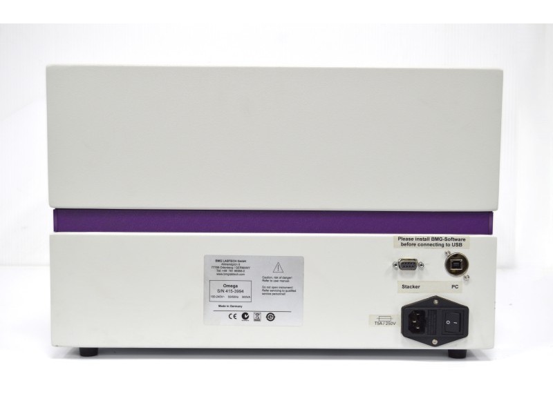 BMG Labtech FLUOstar Omega Microplate Reader with dual reagent injector
