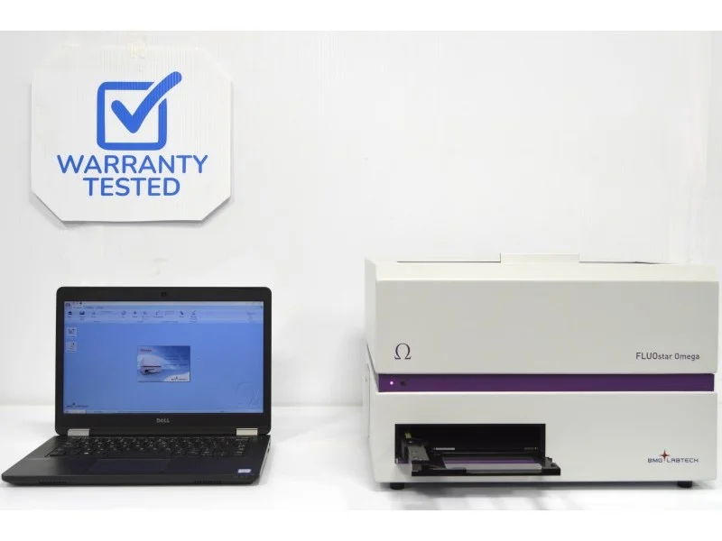 BMG Labtech FLUOstar Omega Microplate Reader with dual reagent injector