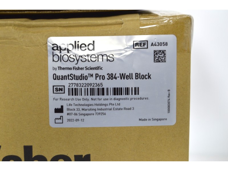 BRAND NEW Thermo Scientific Applied Biosystems QuantStudio 7 Pro Real-Time PCR with 384-well Block