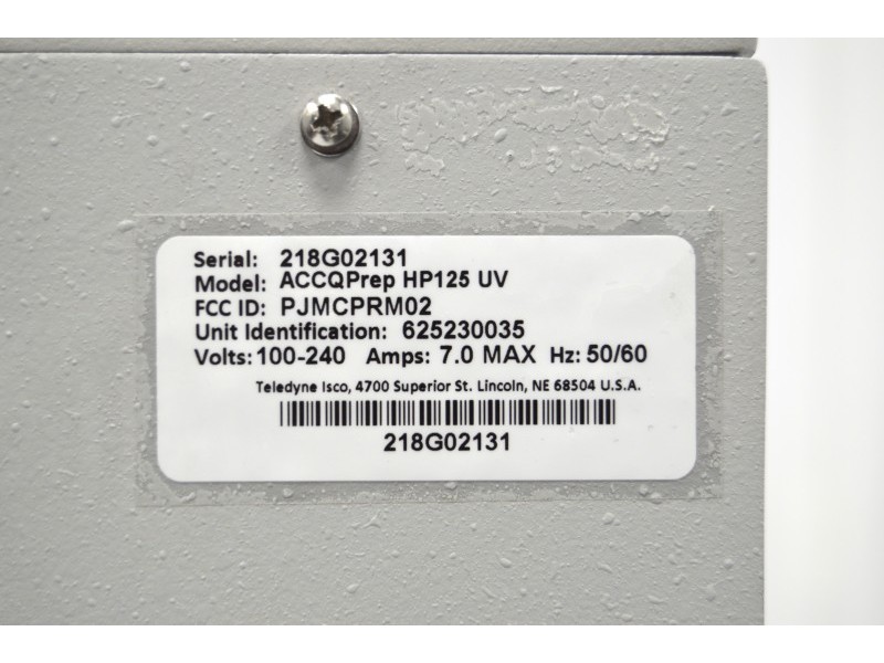 Teledyne ISCO ACCQPrep HP125 UV Preparative LC System