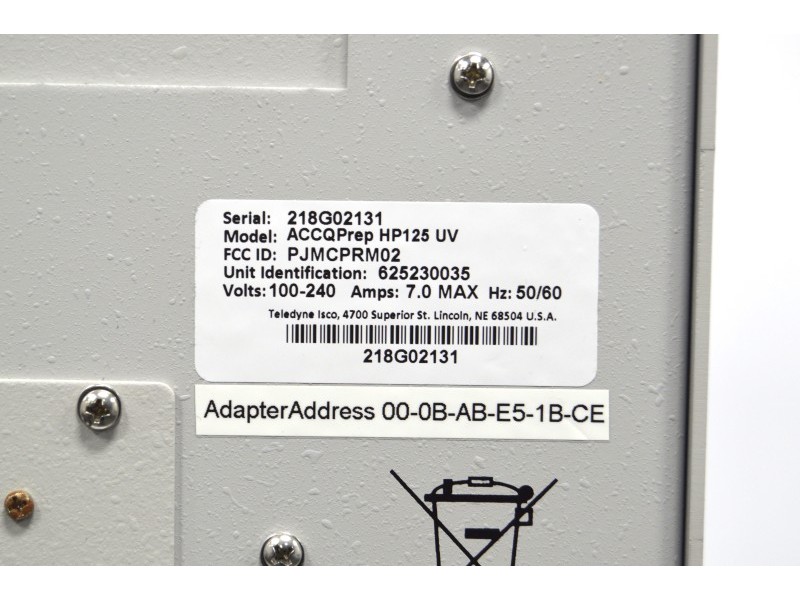 Teledyne ISCO ACCQPrep HP125 UV Preparative LC System