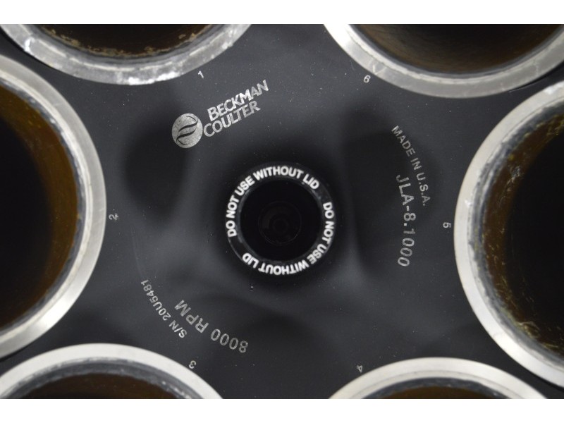 Beckman Avanti JXN-26 Refrigerated Centrifuge w/ JLA-8.1000 Rotor Unit 2