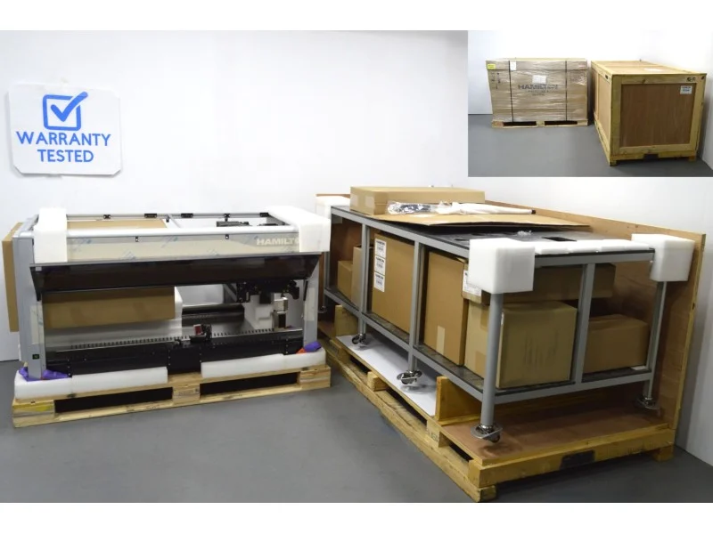 BRAND NEW Hamilton MICROLAB STAR Liquid Handler w/ Span, iSWAP ...