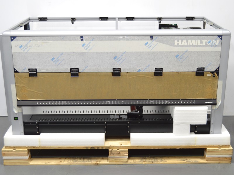 BRAND NEW Hamilton MICROLAB STAR Liquid Handler w/ Span, iSWAP, Autoloader & Custom Bench (Can be reconfigured to Span-8 w/CO-RE 96 1000ul head) Unit 2