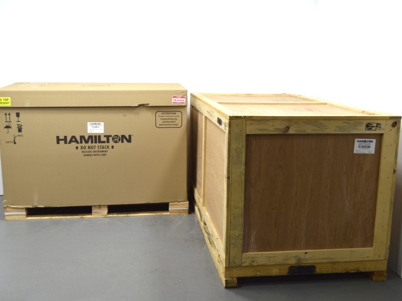 BRAND NEW Hamilton MICROLAB STAR Liquid Handler w/ Span, iSWAP, Autoloader & Custom Bench (Can be reconfigured to Span-8 w/CO-RE 96 1000ul head) Unit 2