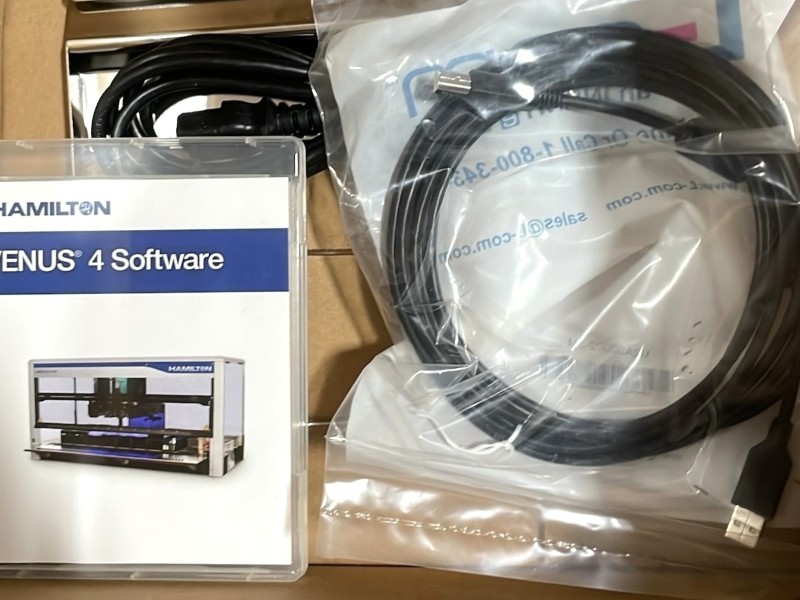 BRAND NEW Hamilton MICROLAB STAR Liquid Handler w/ Span, iSWAP, Autoloader & Custom Bench (Can be reconfigured to Span-8 w/CO-RE 96 1000ul head) Unit 2