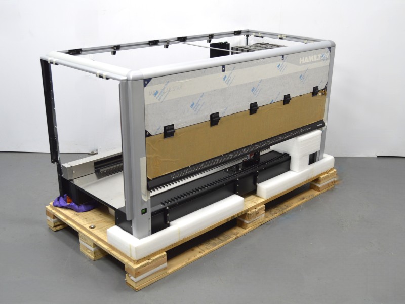 BRAND NEW Hamilton MICROLAB STAR Liquid Handler w/ Span, iSWAP, Autoloader & Custom Bench (Can be reconfigured to Span-8 w/CO-RE 96 1000ul head) Unit 2