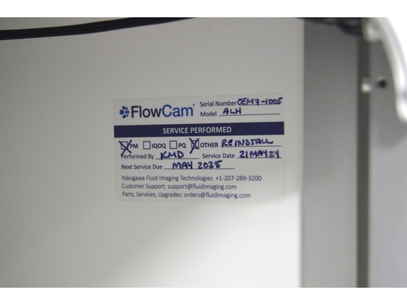 Fluid Imaging Technologies FlowCam 8000 ALH Particle Analyzer w/ Hudson Robotics Enclosure
