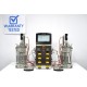 Sartorius Biostat B Twin Bioreactor for Microbial Cultures with 10 Liter Jacketed Autoclavable Vessels and Scales