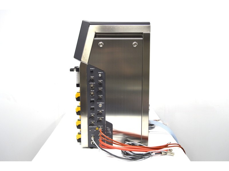 Sartorius Biostat B Twin Bioreactor for Microbial Cultures with 10 Liter Jacketed Autoclavable Vessels and Scales