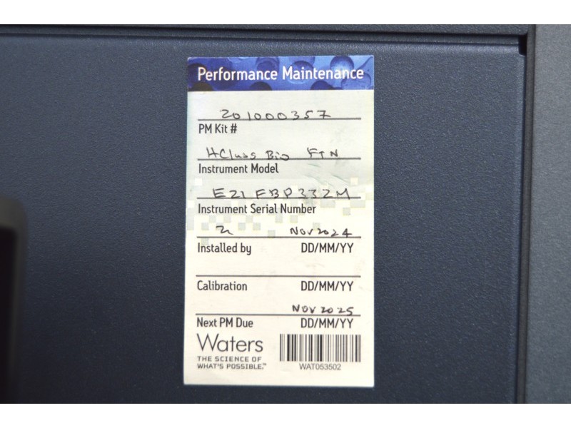 Waters ACQUITY UPLC H-Class PLUS Bio System w/ PDA and FLR Detectors (THIS IS A PLUS MODEL, MADE IN 2021)