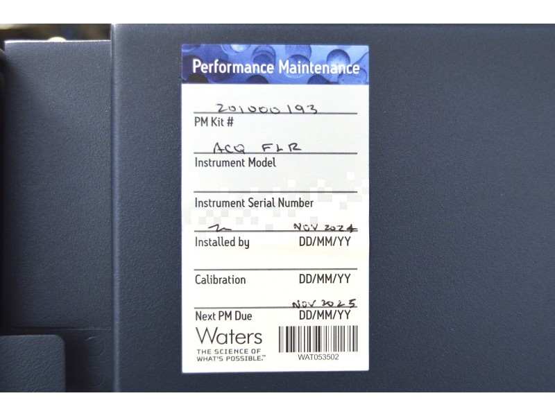 Waters ACQUITY UPLC H-Class PLUS Bio System w/ PDA and FLR Detectors (THIS IS A PLUS MODEL, MADE IN 2021)