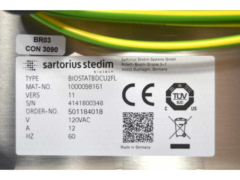 Sartorius Biostat B-DCU 4-Fold Cell Culture Single Use Bioreactor System