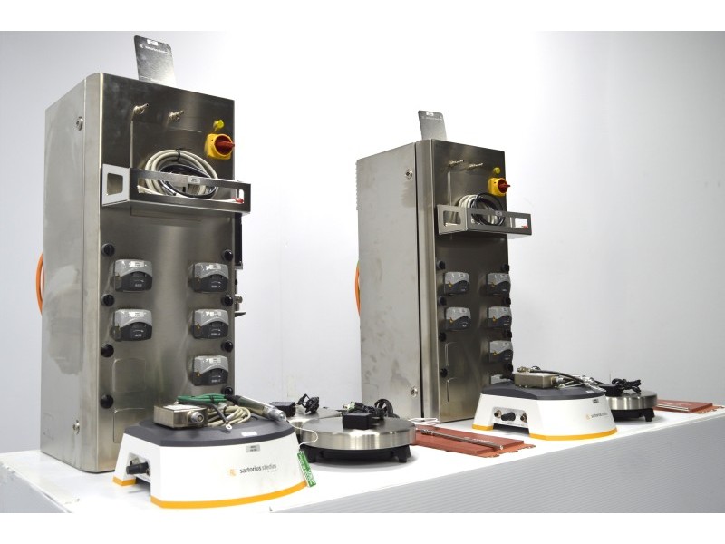 Sartorius Biostat B-DCU 4-Fold Cell Culture Single Use Bioreactor System