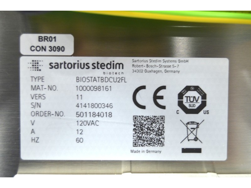 Sartorius Biostat B-DCU 4-Fold Cell Culture Single Use Bioreactor System
