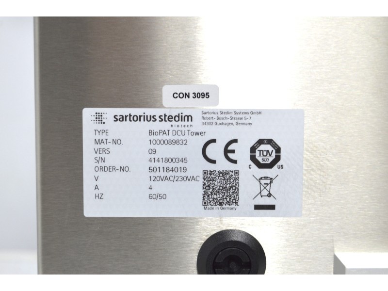 Sartorius Biostat B-DCU 4-Fold Cell Culture Single Use Bioreactor System
