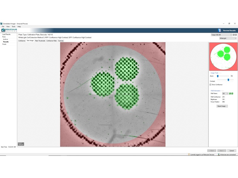 Molecular Devices CloneSelect Imager FL w/ DispenCell Single-Cell Dispenser