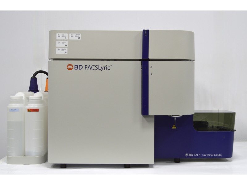 BD FACSLyric IVD Flow Cytometer (3)Lasers(8)Colors/(10)Detectors w/ Universal Loader Unit 4