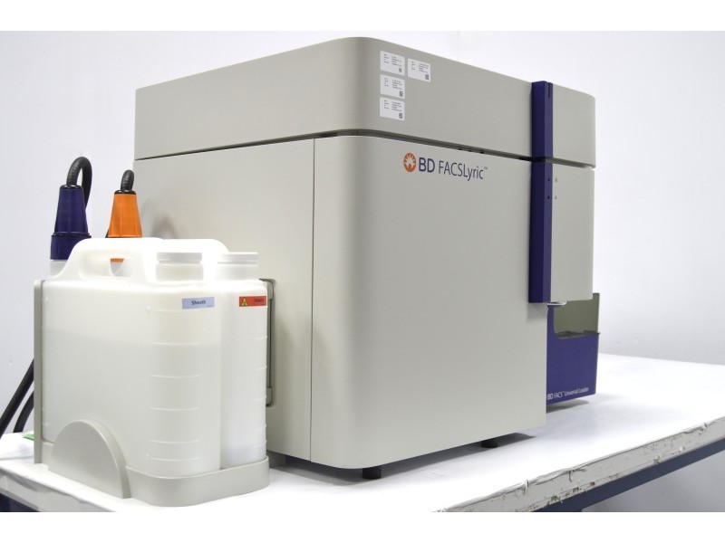 BD FACSLyric IVD Flow Cytometer (3)Lasers(8)Colors/(10)Detectors w/ Universal Loader Unit 4