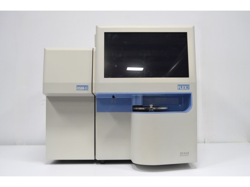 Nova Biomedical BioProfile FLEX2 Automated Cell Culture Analyzer w/ OSM48 Osmometer, GAS Module, Cell Density & Viability module, MADE IN 2024