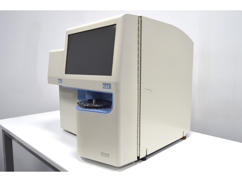 Nova Biomedical BioProfile FLEX2 Automated Cell Culture Analyzer w/ OSM48 Osmometer, GAS Module, Cell Density & Viability module, MADE IN 2023