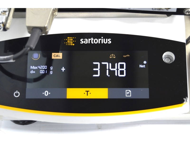Infors HT Labfors 5 Bench-Top Bioreactor System for Microorganisms 3-Fold, Jacketed 3.6 L Vessels
