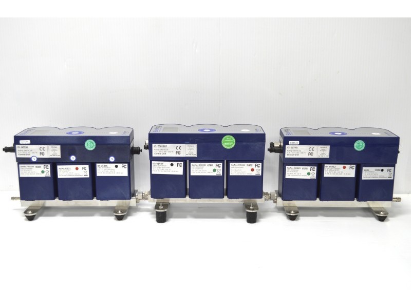 Infors HT Labfors 5 Bench-Top Bioreactor System for Microorganisms 3-Fold, Jacketed 3.6 L Vessels