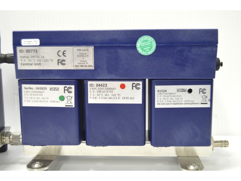 Infors HT Labfors 5 Bench-Top Bioreactor System for Microorganisms 3-Fold, Jacketed 3.6 L Vessels
