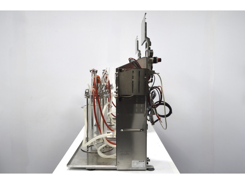 Infors HT Labfors 5 Bench-Top Bioreactor System for Microorganisms 3-Fold, Jacketed 3.6 L Vessels