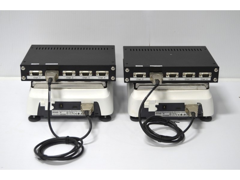 Infors HT Labfors 5 Bench-Top Bioreactor System for Microorganisms 2-Fold, Jacketed 3.6 L Vessels