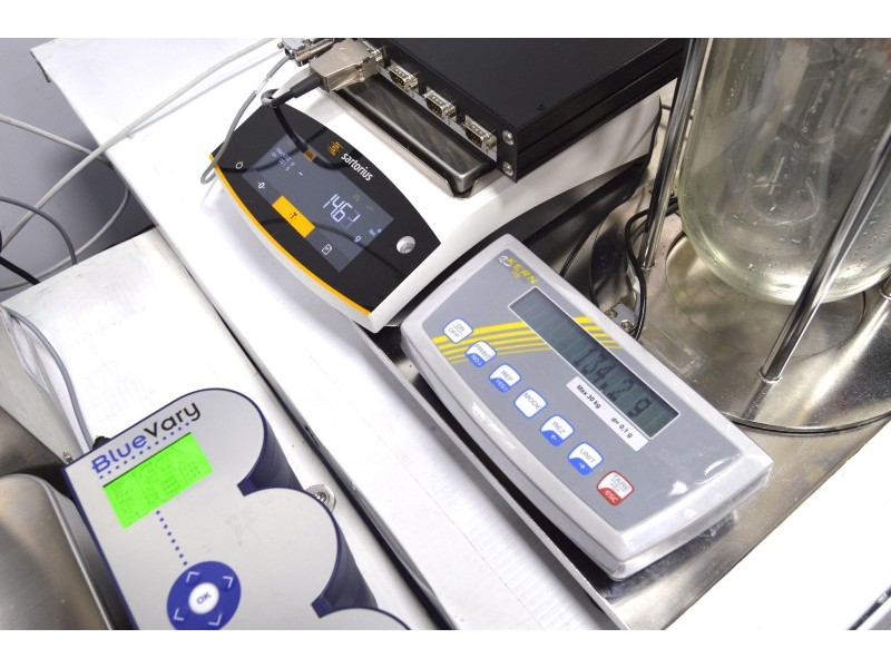 Infors HT Labfors 5 3-Fold Bench-Top Bioreactor System with 3.6 L Jacketed Vessels, Integrated Gas Mixing & Off-Gas Analysis