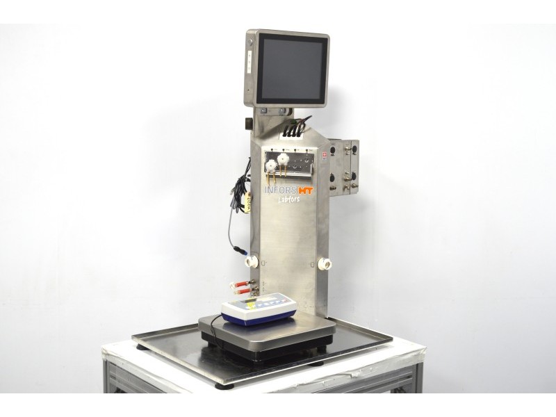 Infors HT Labfors 5 3-Fold Bench-Top Bioreactor System with 3.6 L Jacketed Vessels, Integrated Gas Mixing & Off-Gas Analysis