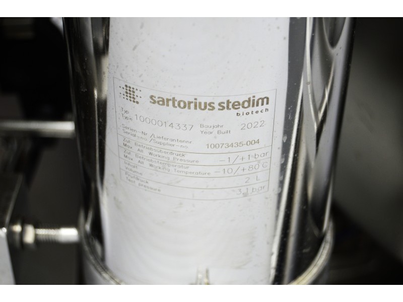 Sartorius Biostat STR3-R2 Single Use 200L Bioreactor System