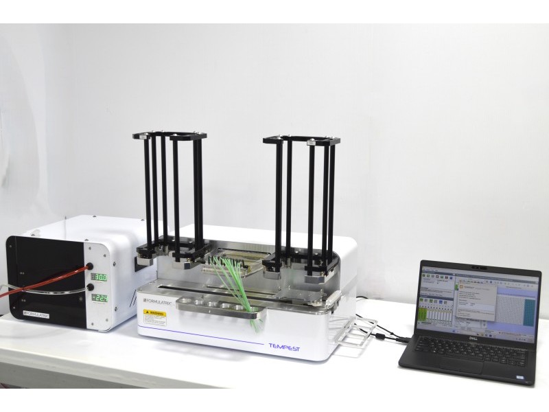 Formulatrix Tempest Liquid Handler Nanoliter Multichannel Reagent Dispenser w/ Microplate Stacker & Formulatrix Pump Box