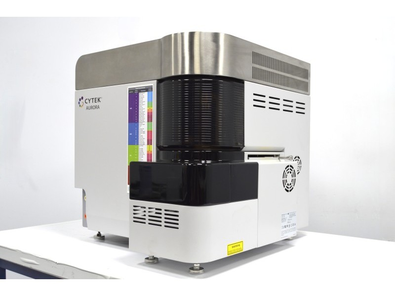 Cytek Aurora Flow Cytometry System (4)Lasers/(48)Fluorescence Channels/(51)Detector w/ ASL Loader