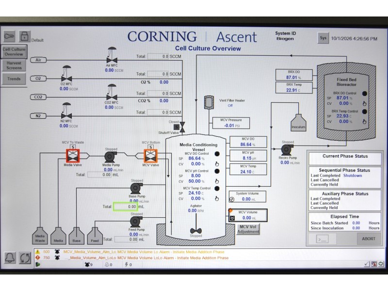 Corning Ascent Fixed Bed Bioreactor