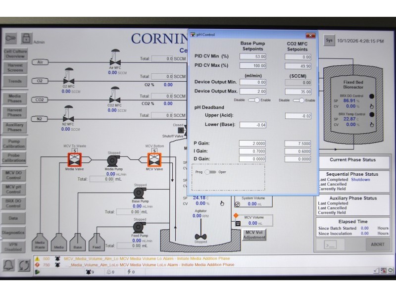 Corning Ascent Fixed Bed Bioreactor