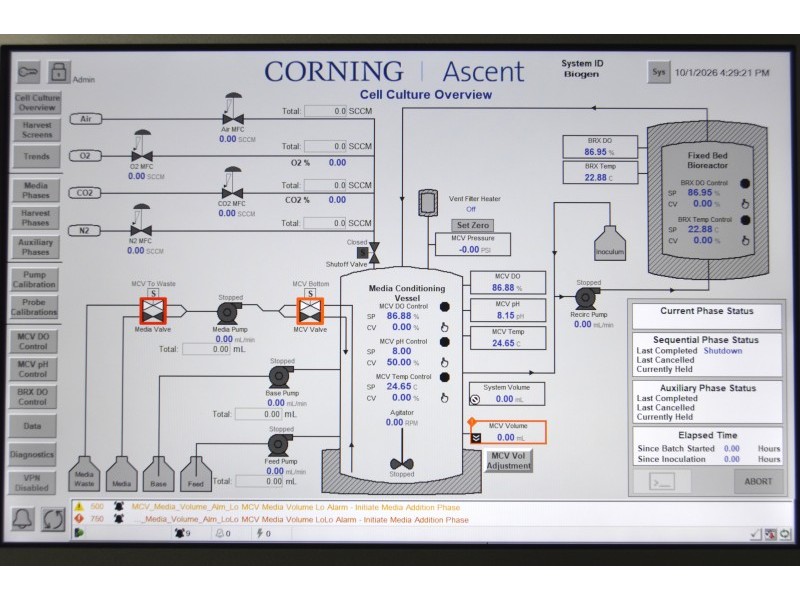 Corning Ascent Fixed Bed Bioreactor